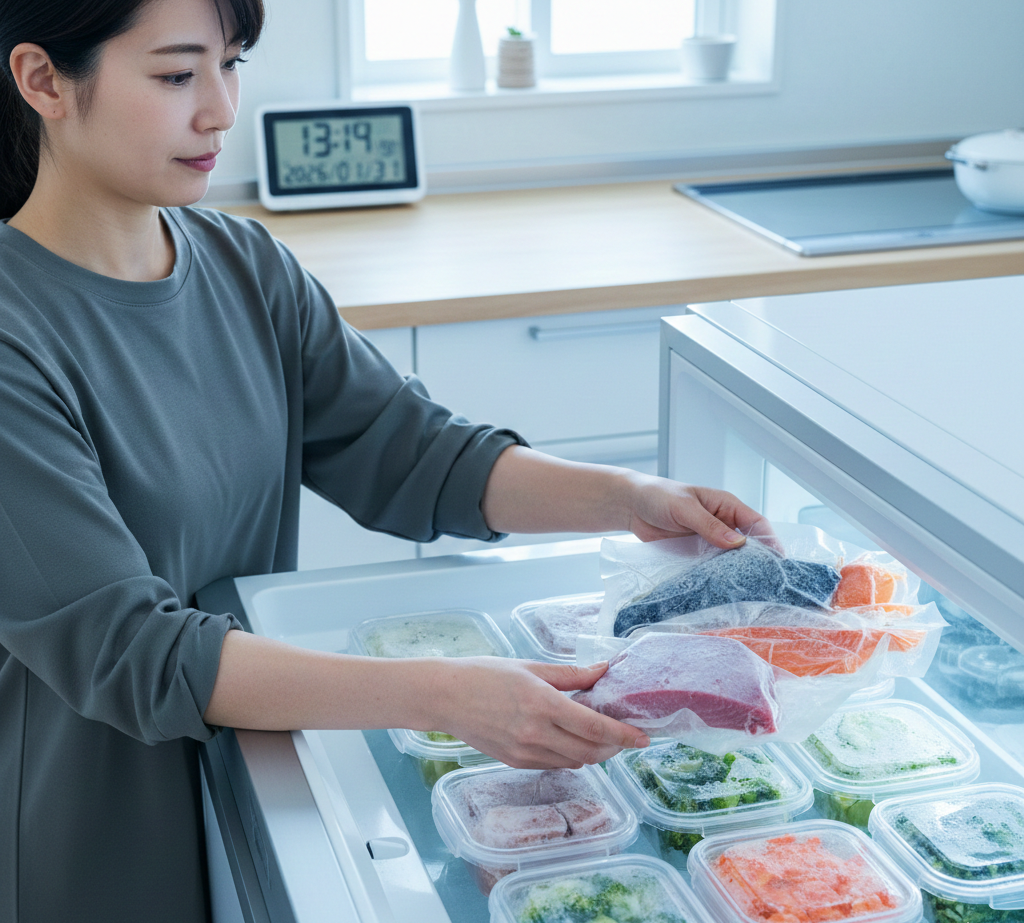 長期間の鮮度を維持するなら保存は冷凍で