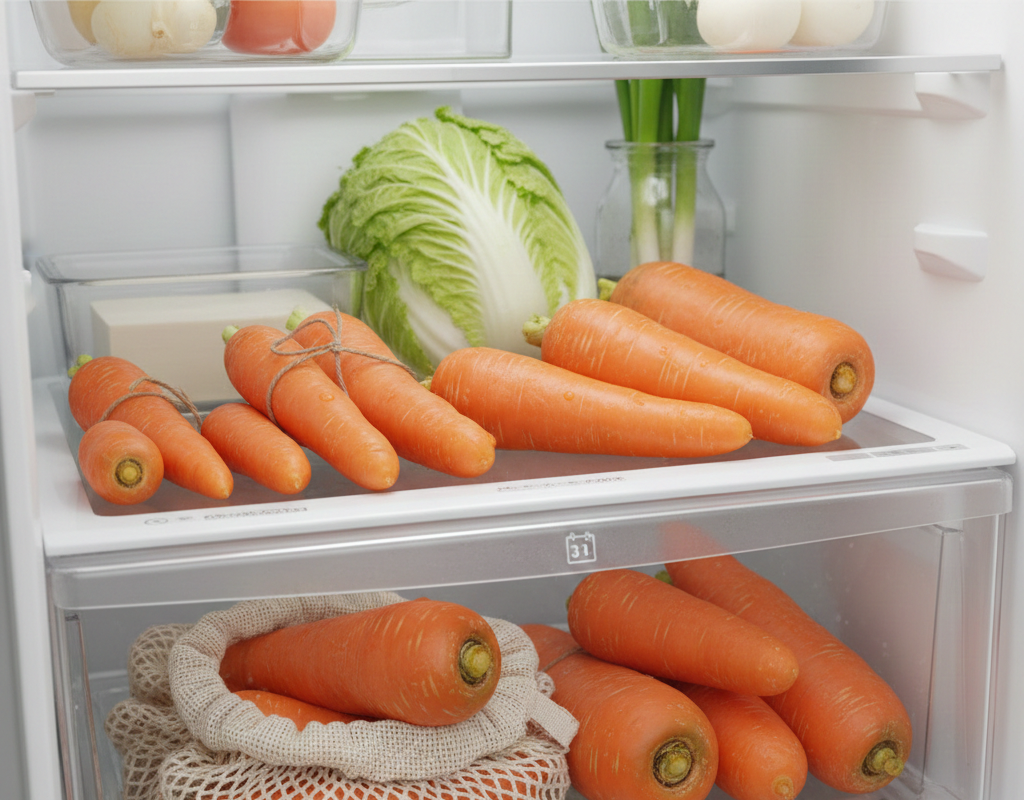 にんじんは冷蔵庫で何日持つの？基本の鮮度維持術